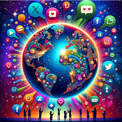 A world connected by social media