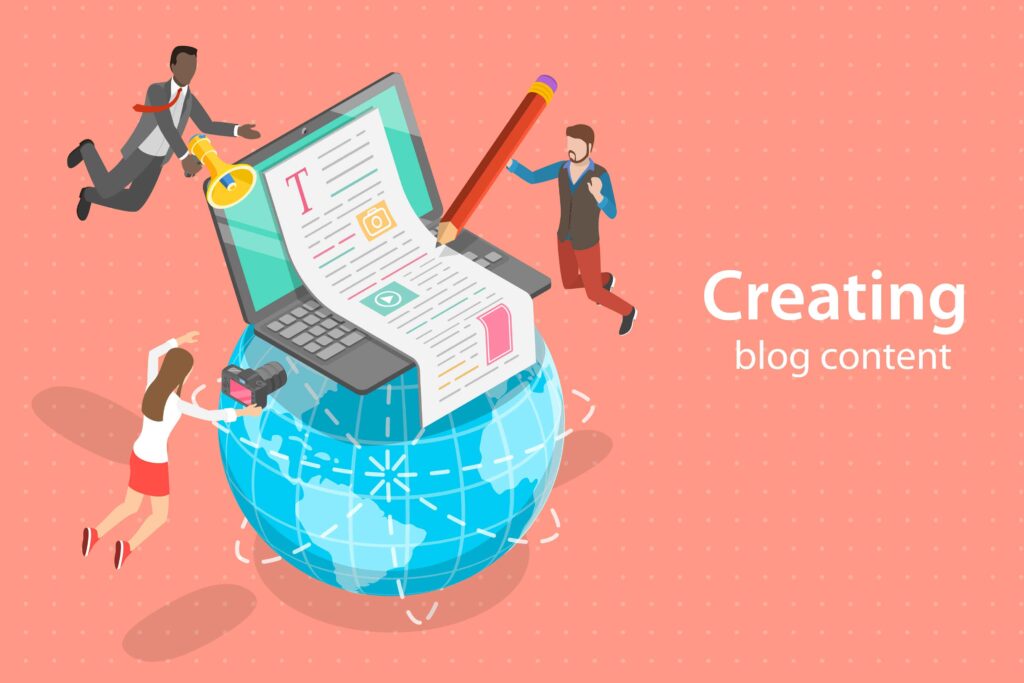 Creating blog content